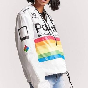 Polaroid rainbow windbreaker